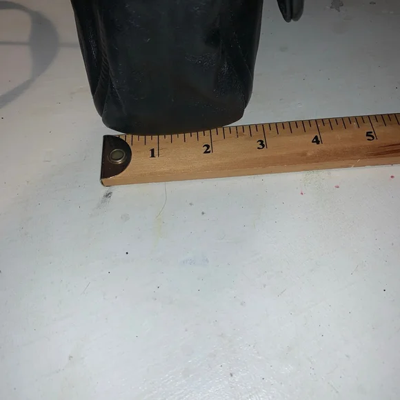 Women's Calvin Klein Black & Animal Print Crossbody Bag Small - Picture 6 of 13